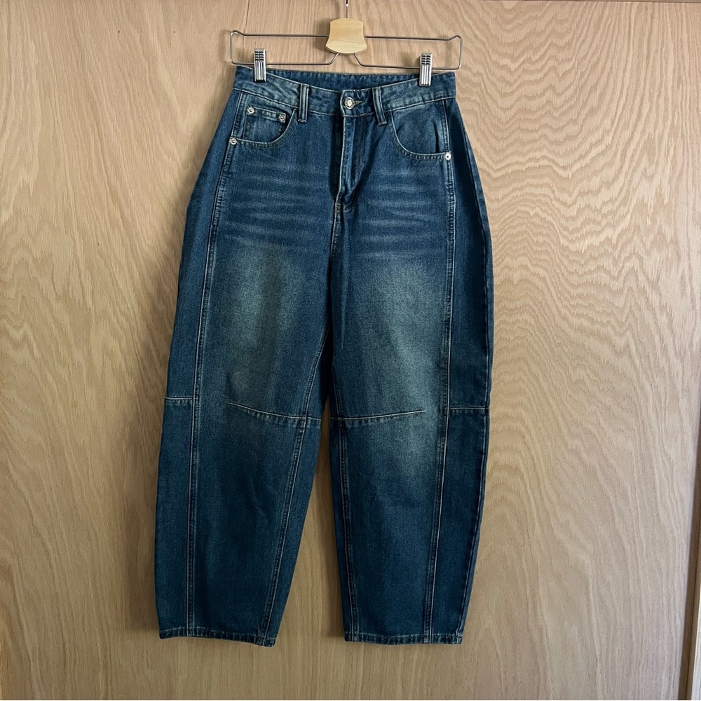 Stylish Barrel Denim Jeans